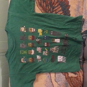 Minecraft tee shirt